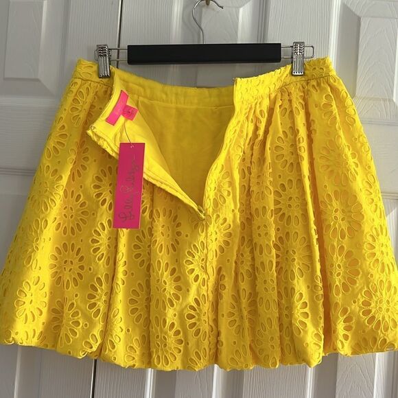 Lilly Pulitzer Leah Skirt Size 12 - Picture 9 of 12